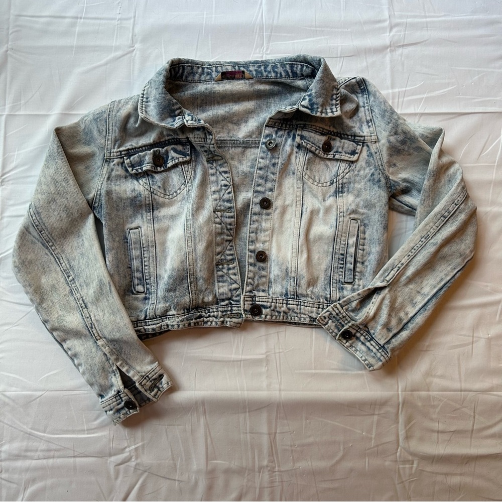 Highway Jeans Faded Blue Denim Jacket